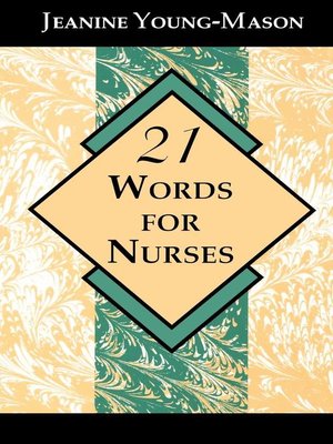 cover image of 21 Words for Nurses
